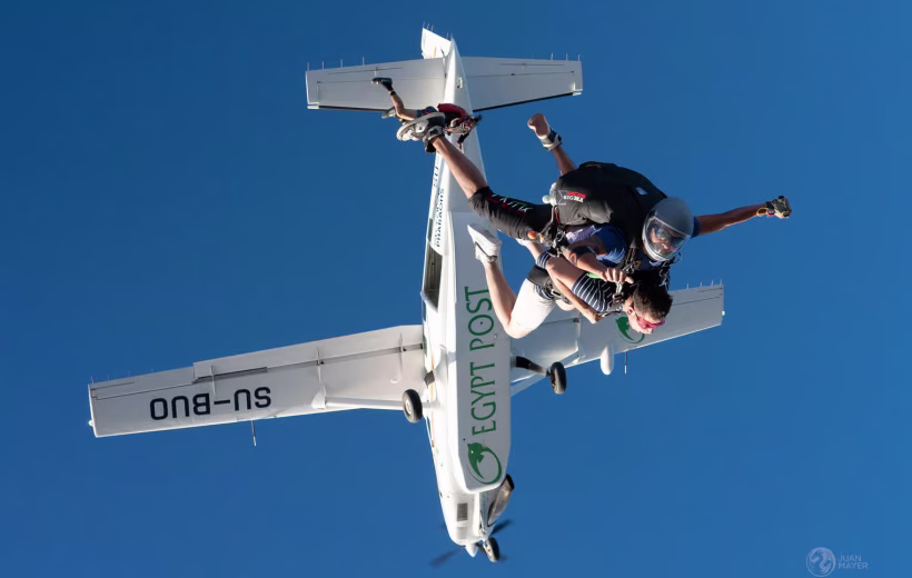 Tandem Skydive in Egypt | Skydiving Adventure Near the Pyramids